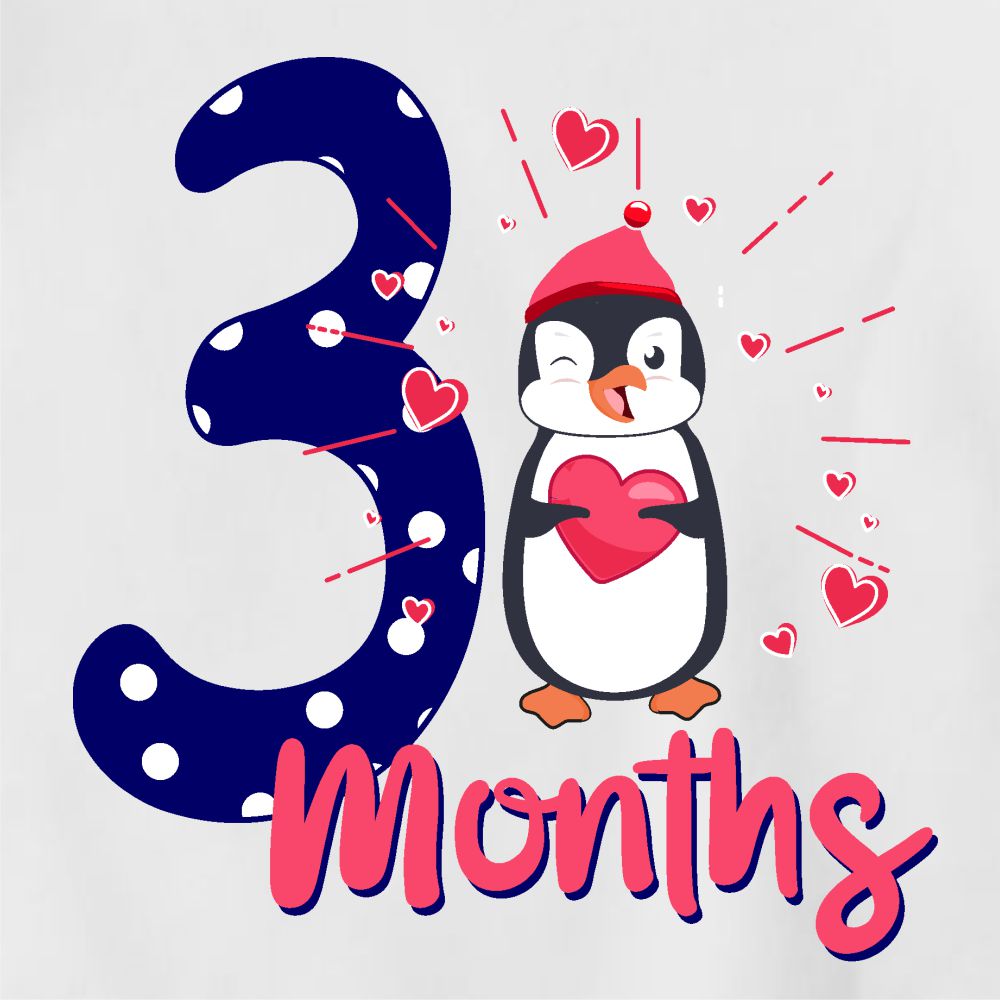 Penguin 3month onesie