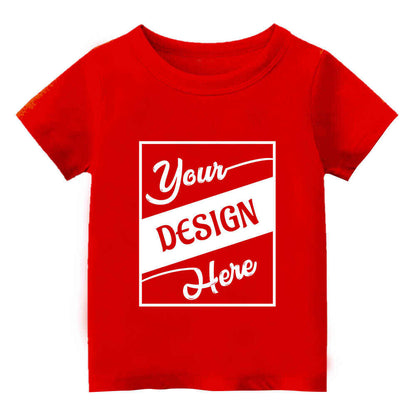 Custom Round Neck Kids Boy