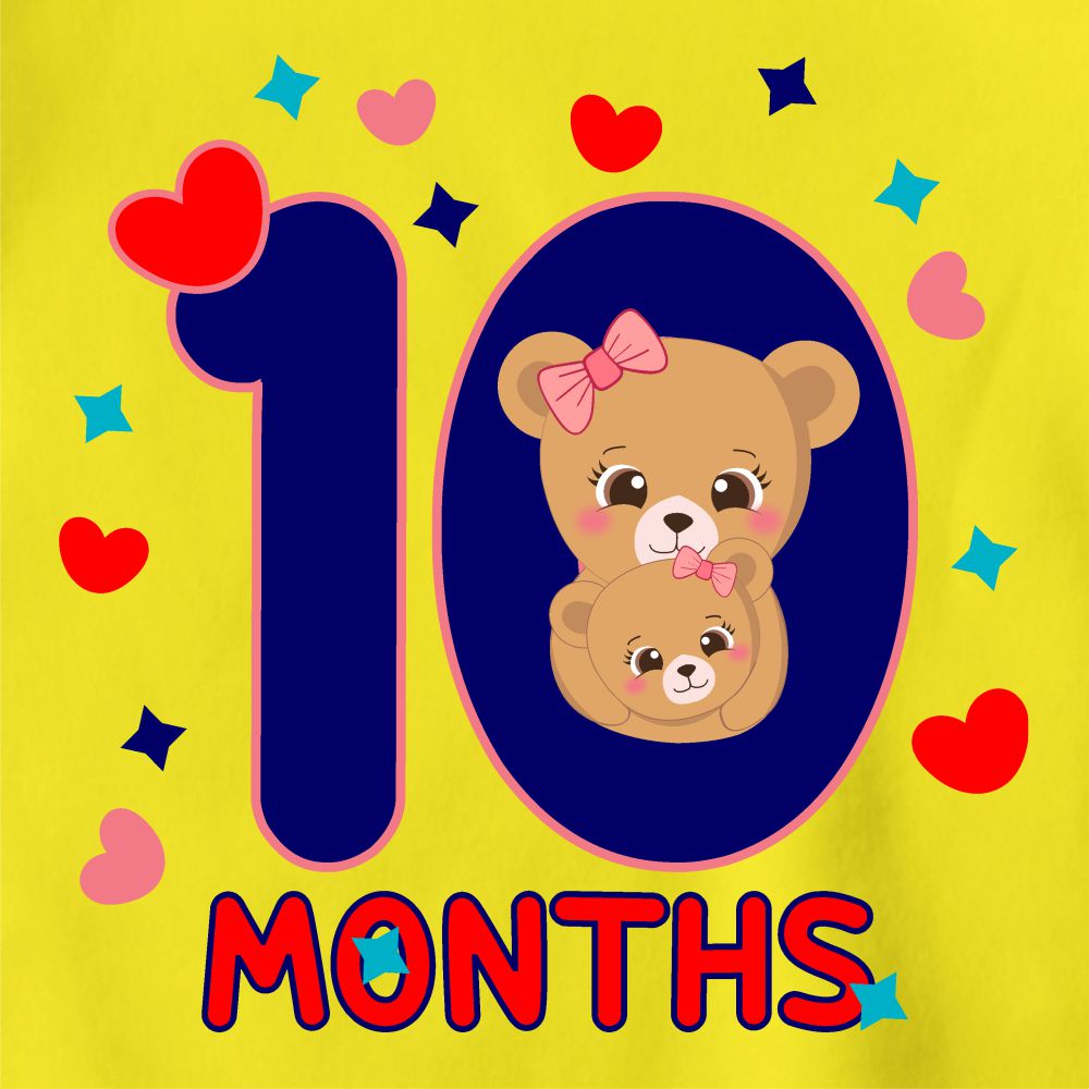 Teddy 10month onesie