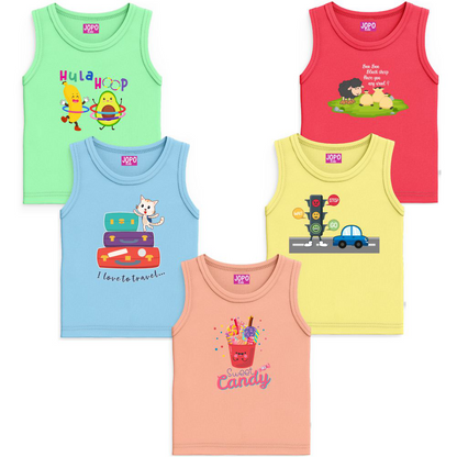 Unisex kids vests