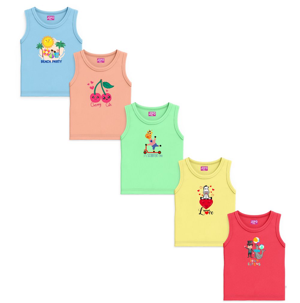 Unisex kids vests combo