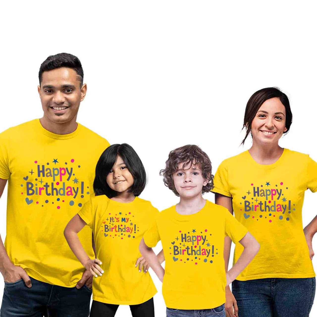 Happy Birthday Family Matching Tshirts