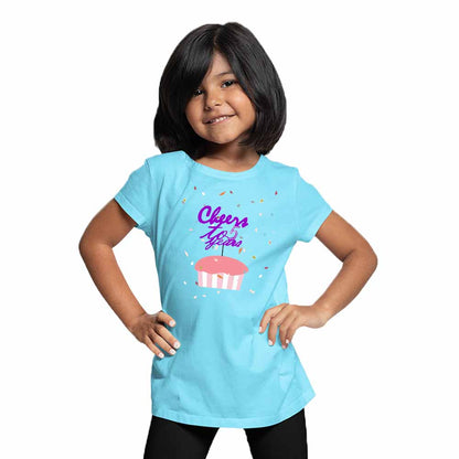 Cheers Cake 5th Birthday Theme Kids T-shirt