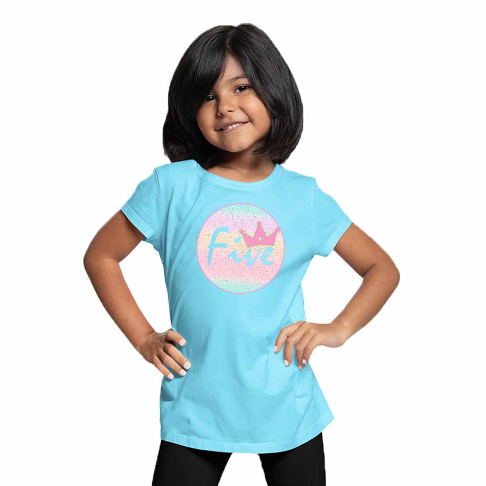 5th Birthday Theme Kids T-shirt