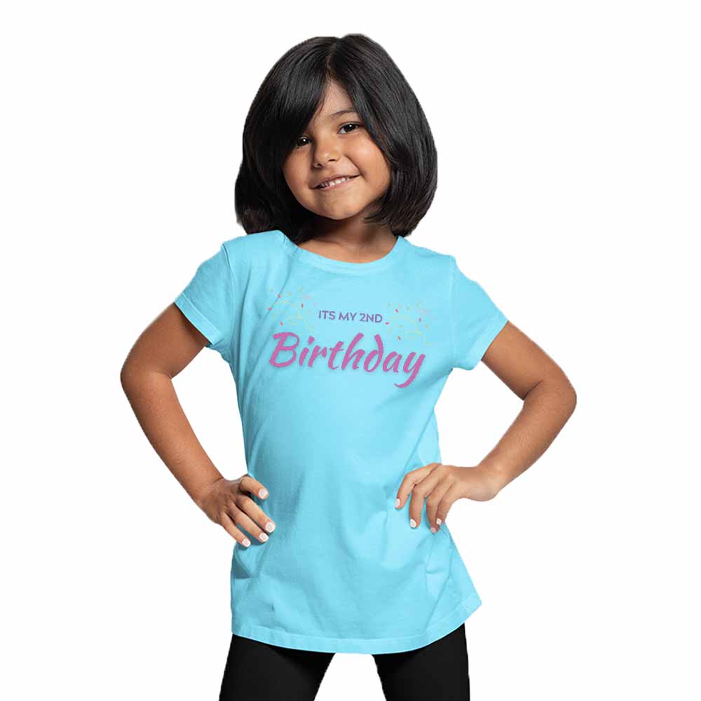 Its my 2nd Birthday Design kids T-shirt/Romper