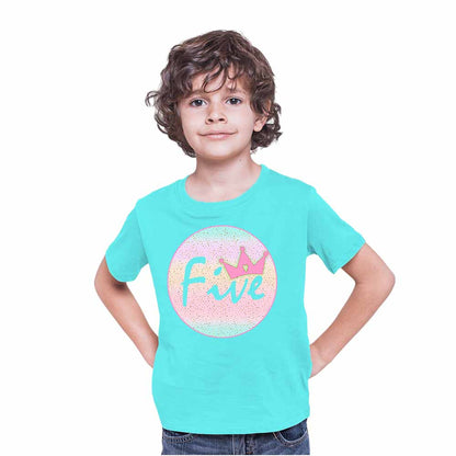 5th Birthday Theme Kids T-shirt