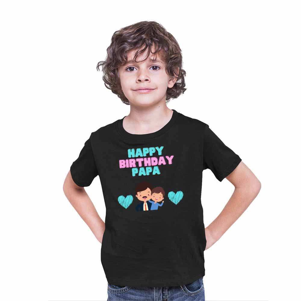 Happy Birthday Papa design T-shirt/Romper