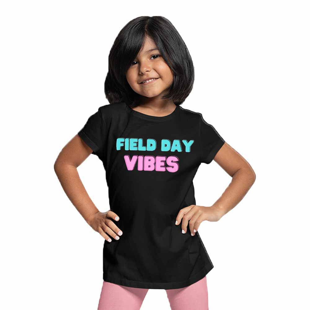 Pre-school Theme Field Day Vibes T-Shirt For Kids