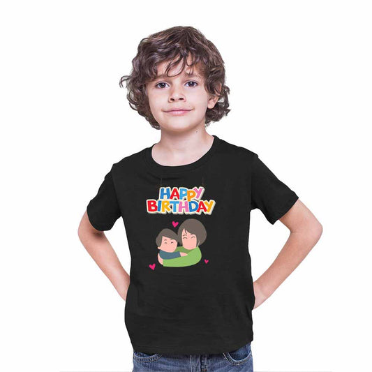 Happy Birthday mommy with kids T-shirt/Romper