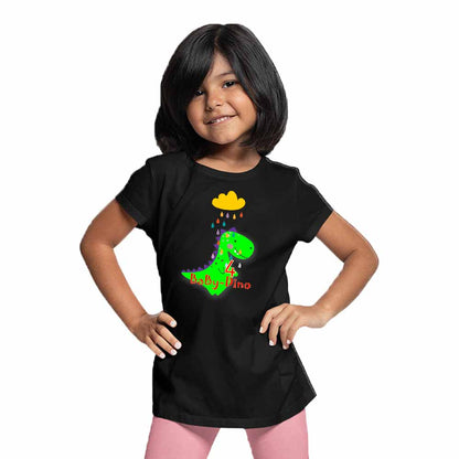Baby Dino designed 4rd Birthday Theme Kids T-shirt