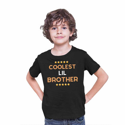 Cooler Lil Brother Design Multicolor T-shirt/Romper