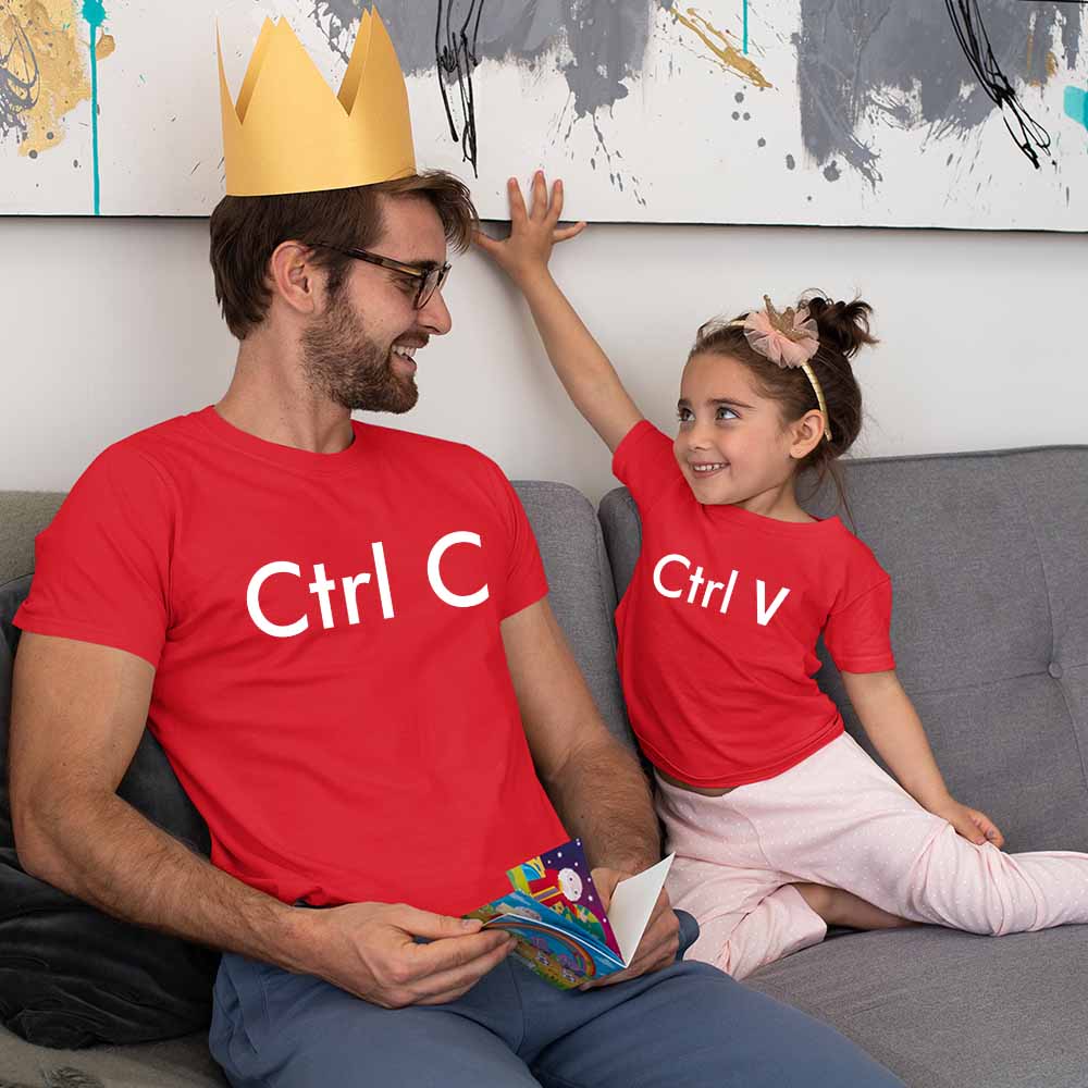 dad and daughter matching t shirts