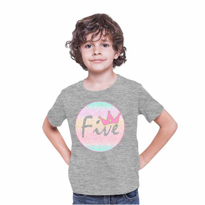 5th Birthday Theme Kids T-shirt