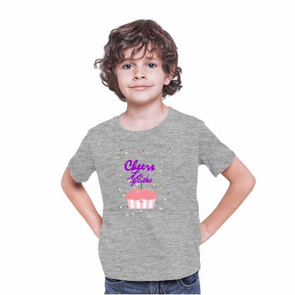 Cheers Cake 5th Birthday Theme Kids T-shirt