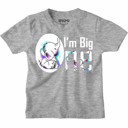 Iam Big one Elephant+ Design T-shirt/Romper