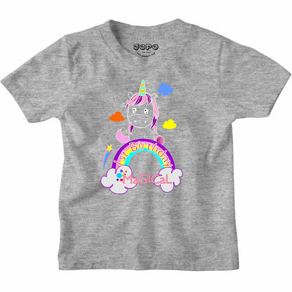 1st Birthday Unicorn Design kids T-shirt/Romper