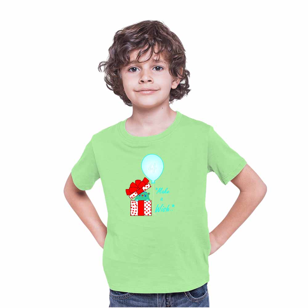 Gift Box designed 4rd Birthday Theme Kids T-shirt