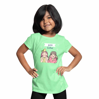 Big Sister Printed Design T-Shirt