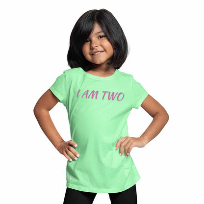 I Am Two Birthday Theme Kids T-shirt