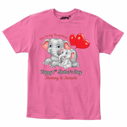 mothers day elephant pink