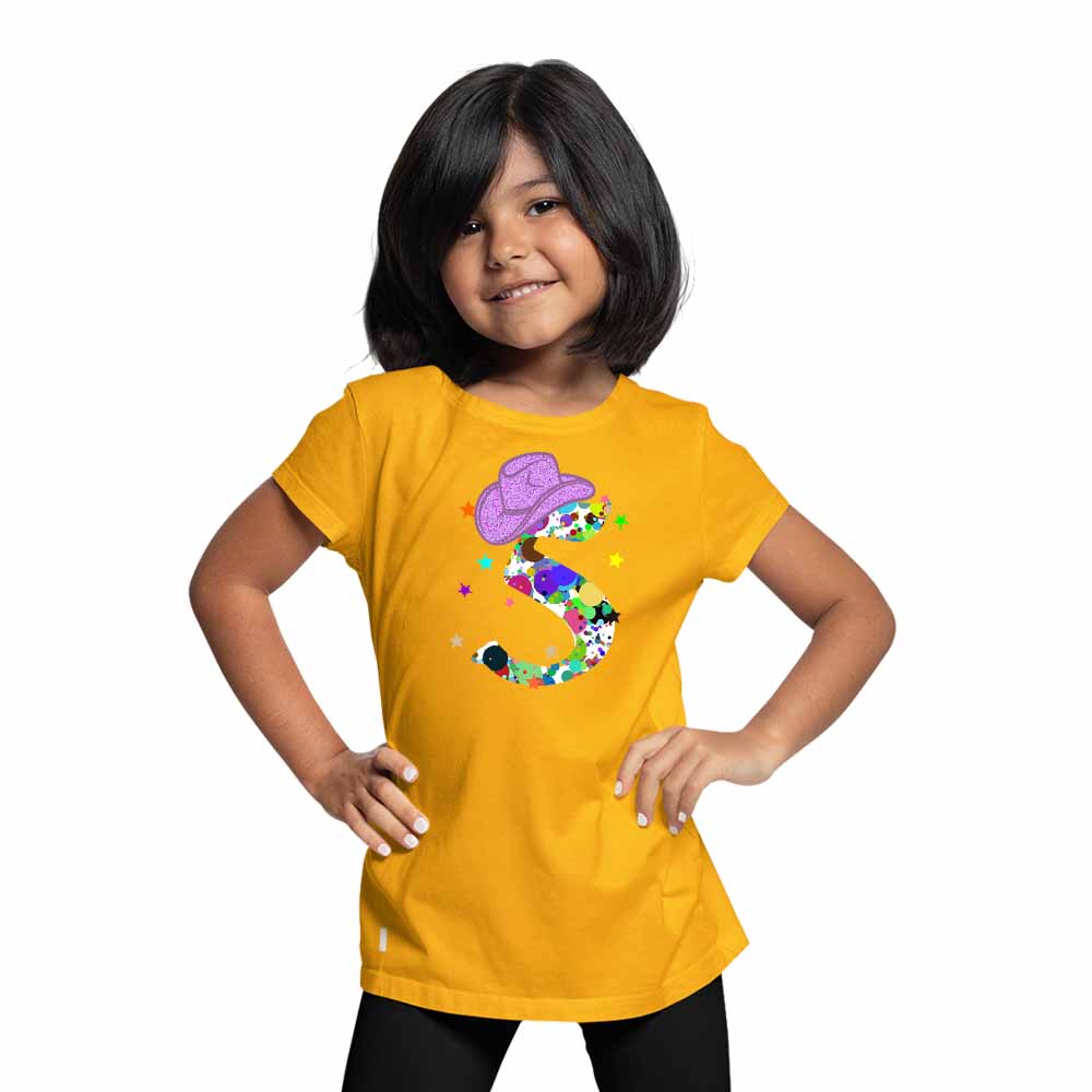 Graphic Style 5th Birthday Theme Kids T-shirt