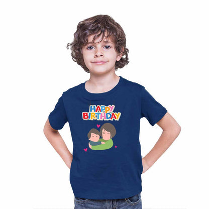 Happy Birthday mommy with kids T-shirt/Romper