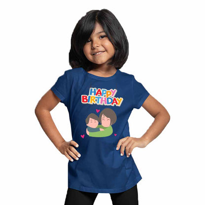 Happy Birthday mommy with kids T-shirt/Romper