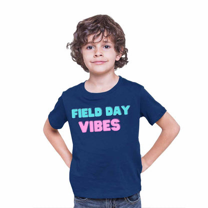 Pre-school Theme Field Day Vibes T-Shirt For Kids