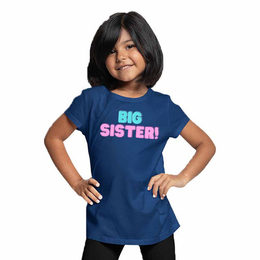 Big Sister Printed Design T-Shirt