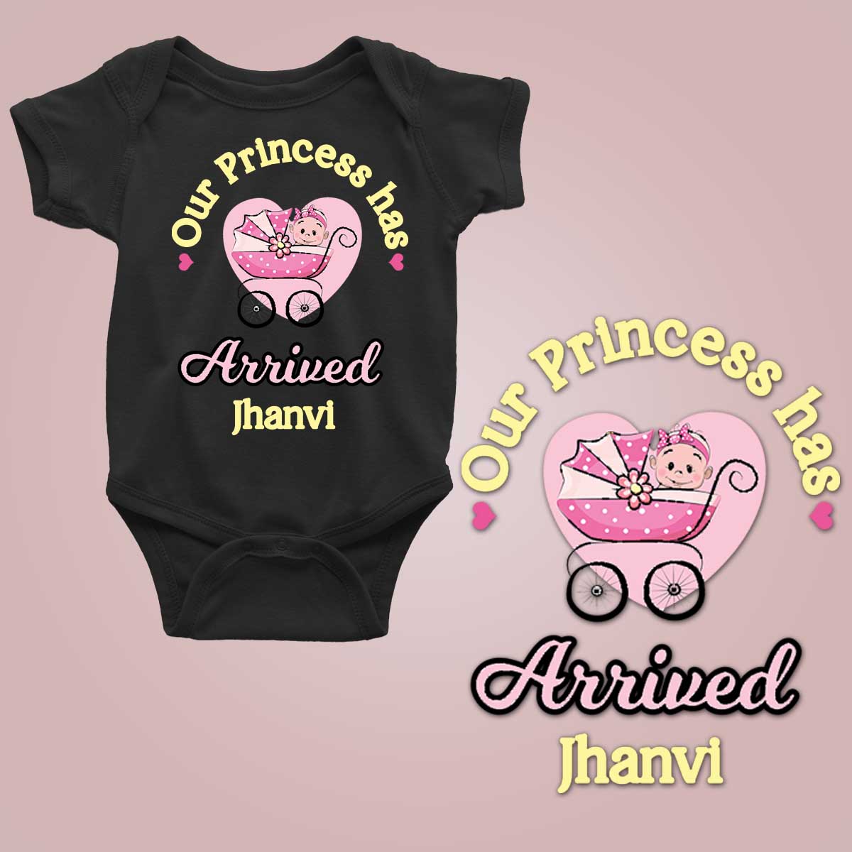 Daddy's Little Polish Princess Baby Onesie