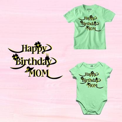 Happy Birthday Mom T-shirt/Romper