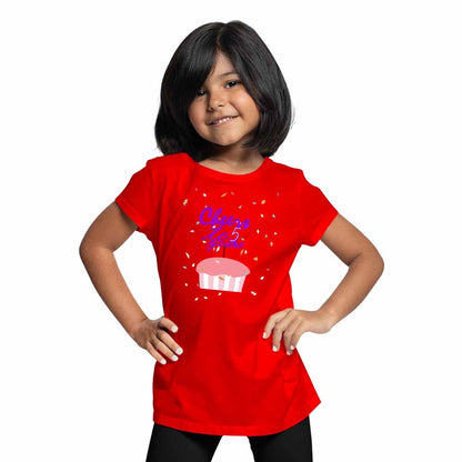 Cheers Cake 5th Birthday Theme Kids T-shirt