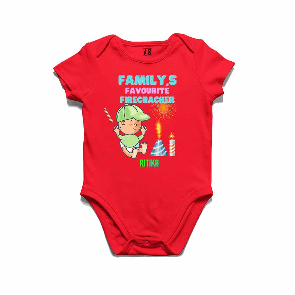 My First Diwali with Names Ritika T-shirt/Romper