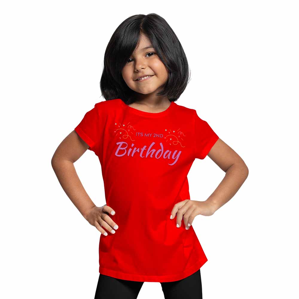 Its my 2nd Birthday Design kids T-shirt/Romper