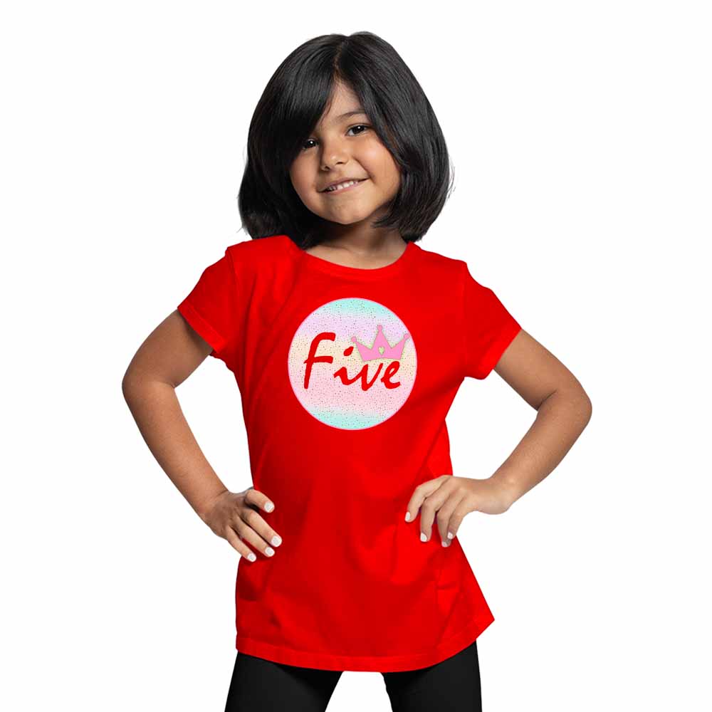 5th Birthday Theme Kids T-shirt