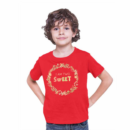 I Am Two Sweet Design kids T-shirt/Romper