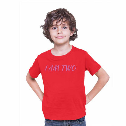 I Am Two Birthday Theme Kids T-shirt