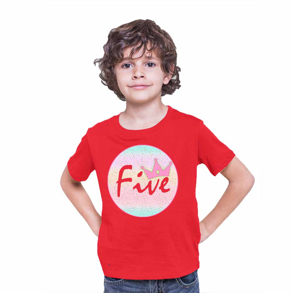 5th Birthday Theme Kids T-shirt