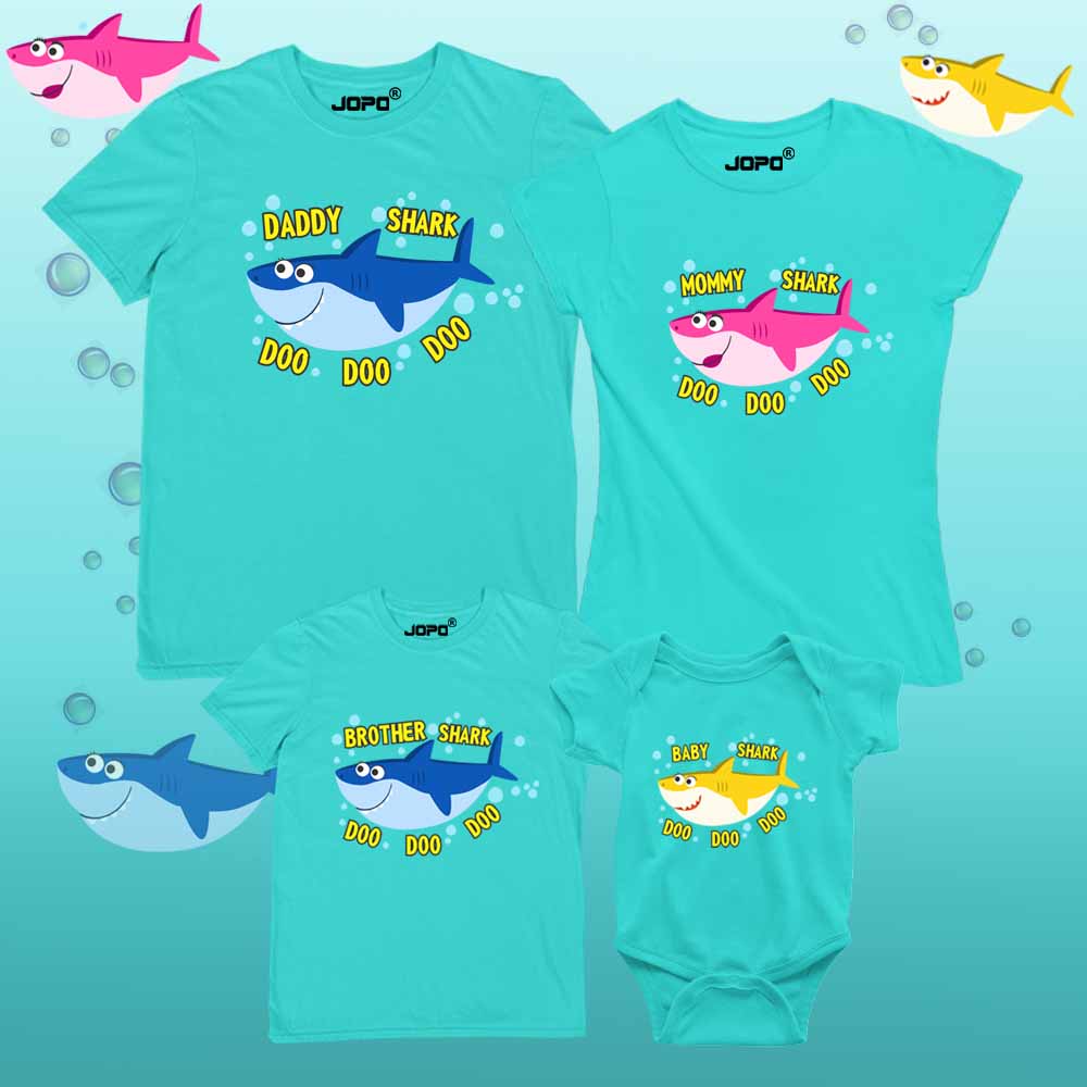 Baby shark hot sale t shirt family