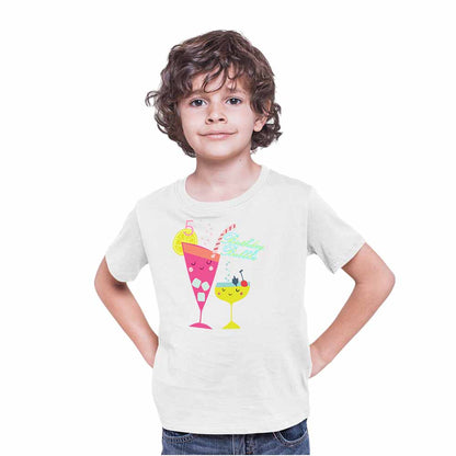 Beach Designed 5th Birthday Theme Kids T-shirt