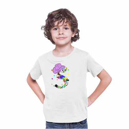 Graphic Style 5th Birthday Theme Kids T-shirt