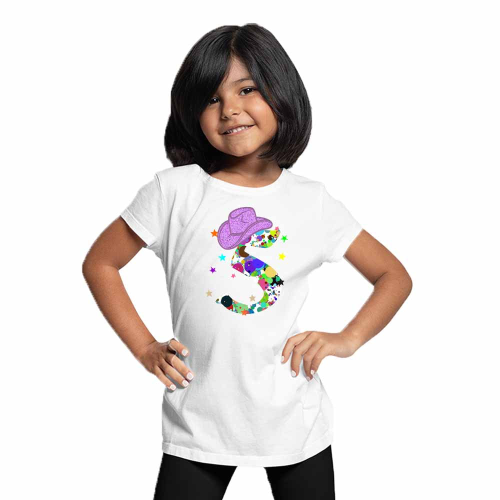 Graphic Style 5th Birthday Theme Kids T-shirt