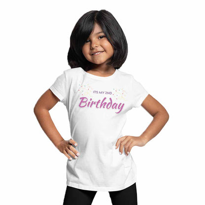 Its my 2nd Birthday Design kids T-shirt/Romper