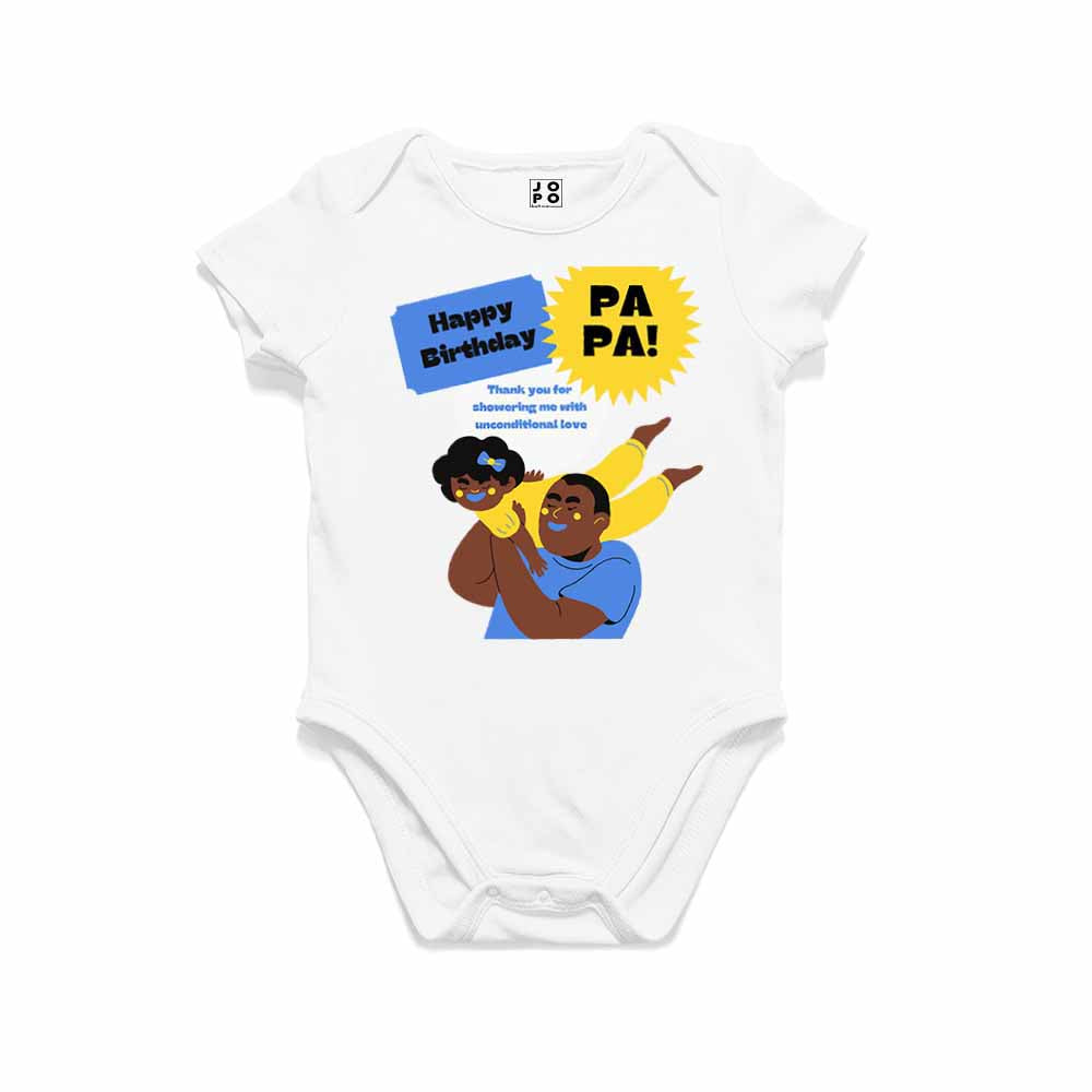 Happy Birthday Dad T-shirt/Romper