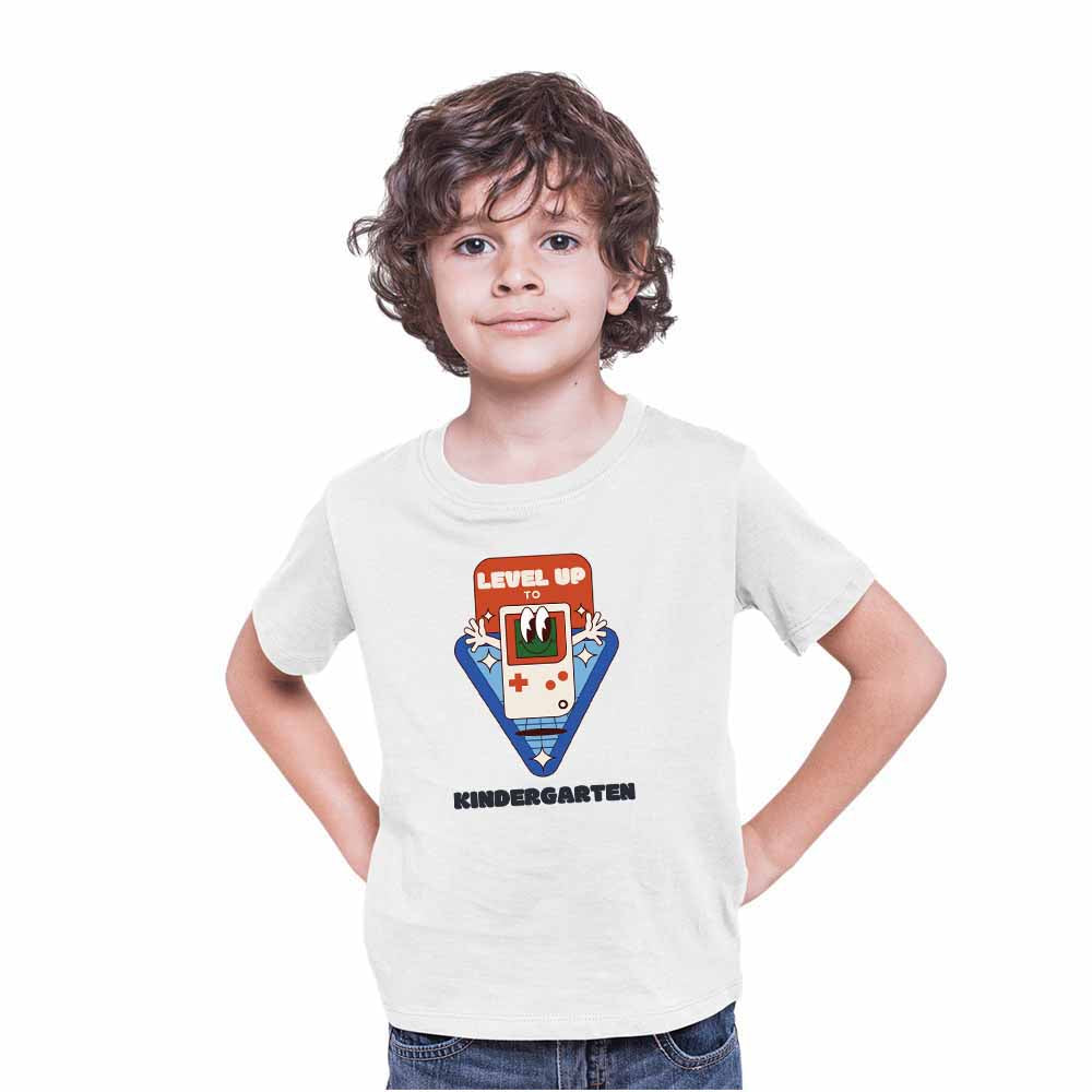 Pre-school Theme Leave Up T-Shirt For Kids