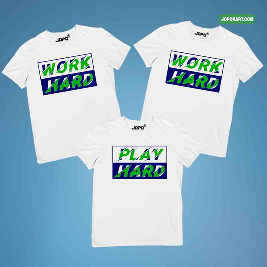 work Hard white