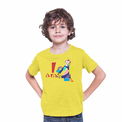 Joy Game 4rd Birthday Theme Kids T-shirt