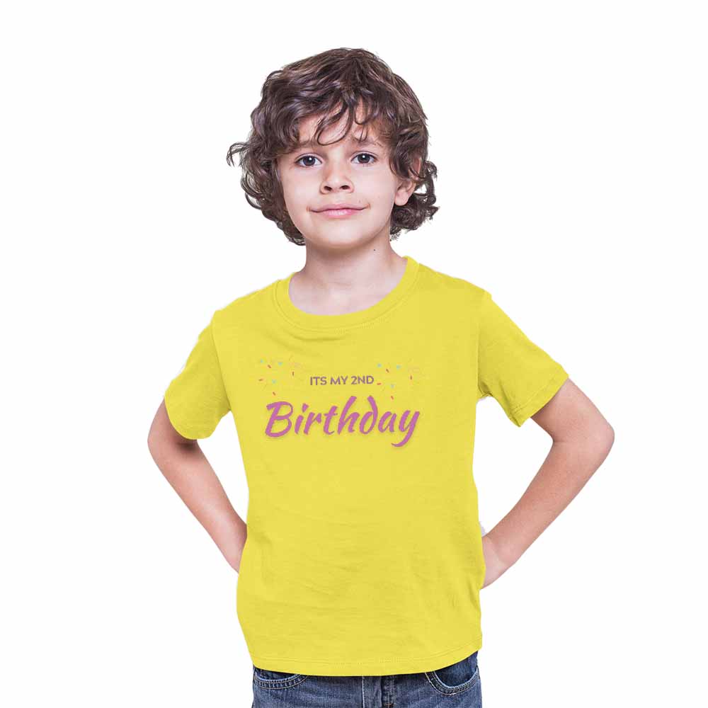 Its my 2nd Birthday Design kids T-shirt/Romper