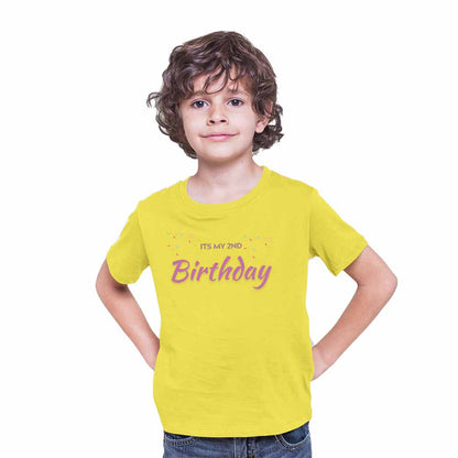 Its my 2nd Birthday Design kids T-shirt/Romper