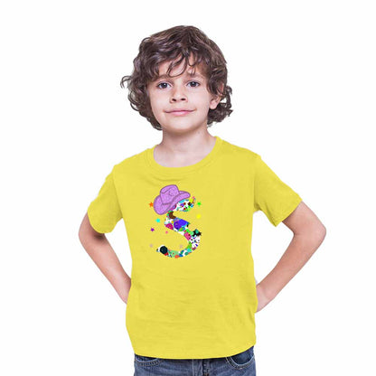 Graphic Style 5th Birthday Theme Kids T-shirt